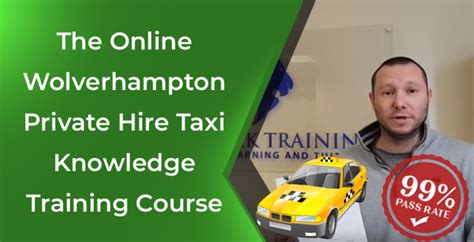 For Private Hire applicants the knowledge test comprises of 2 tests and you pick whether you want to be tested in Area 1 - North, Area 2 - Central or Area 3 - South. . Wolverhampton private hire training course booking